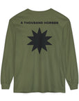 A Thousand Horses - Initial Burst Olive Long Sleeves