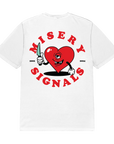 Misery Signals - Bitter Heart Tee - White