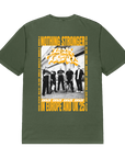 Pain of Truth EU/UK 2025 Tour Tee - Military Green