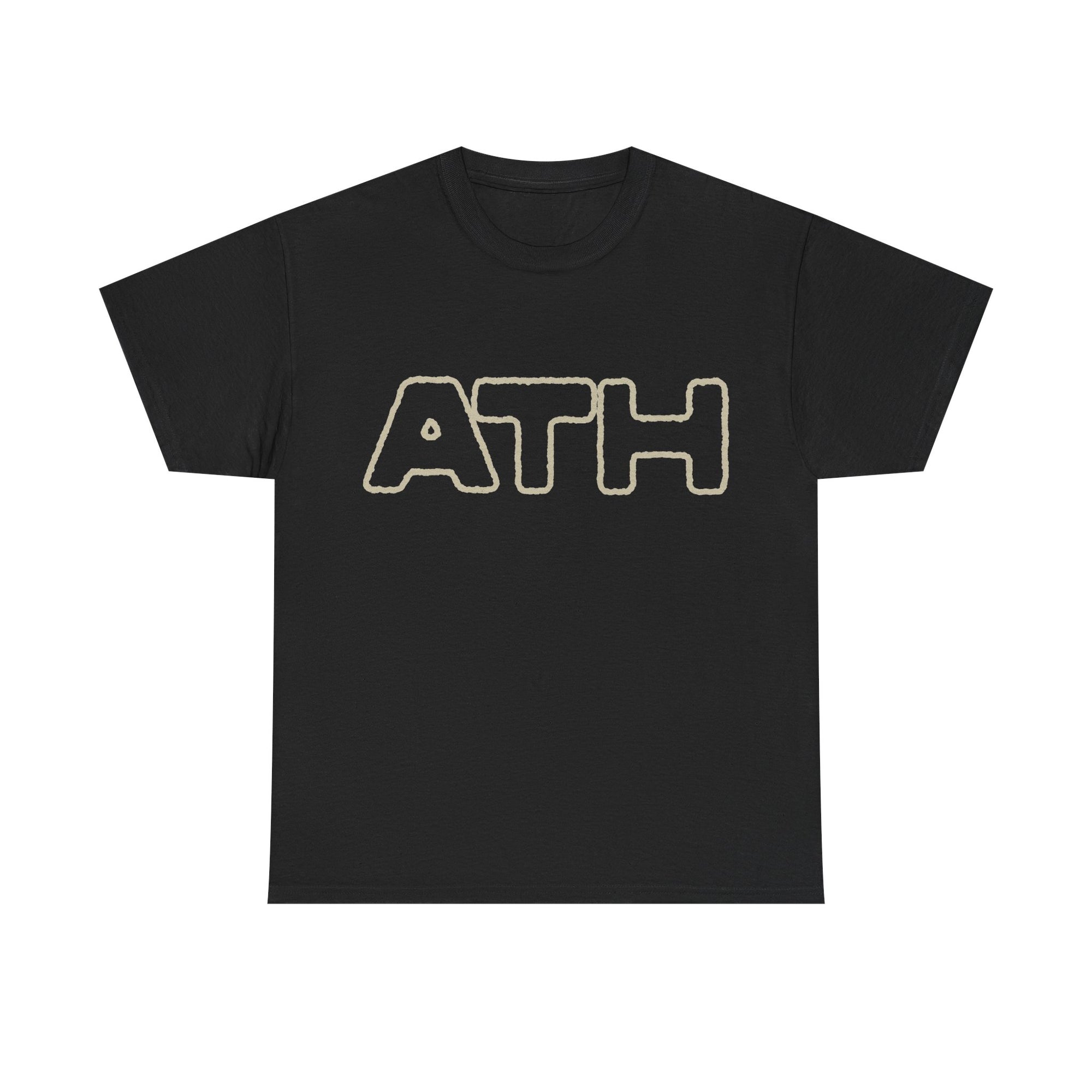A Thousand Horses - Initial Logo Black T-Shirt