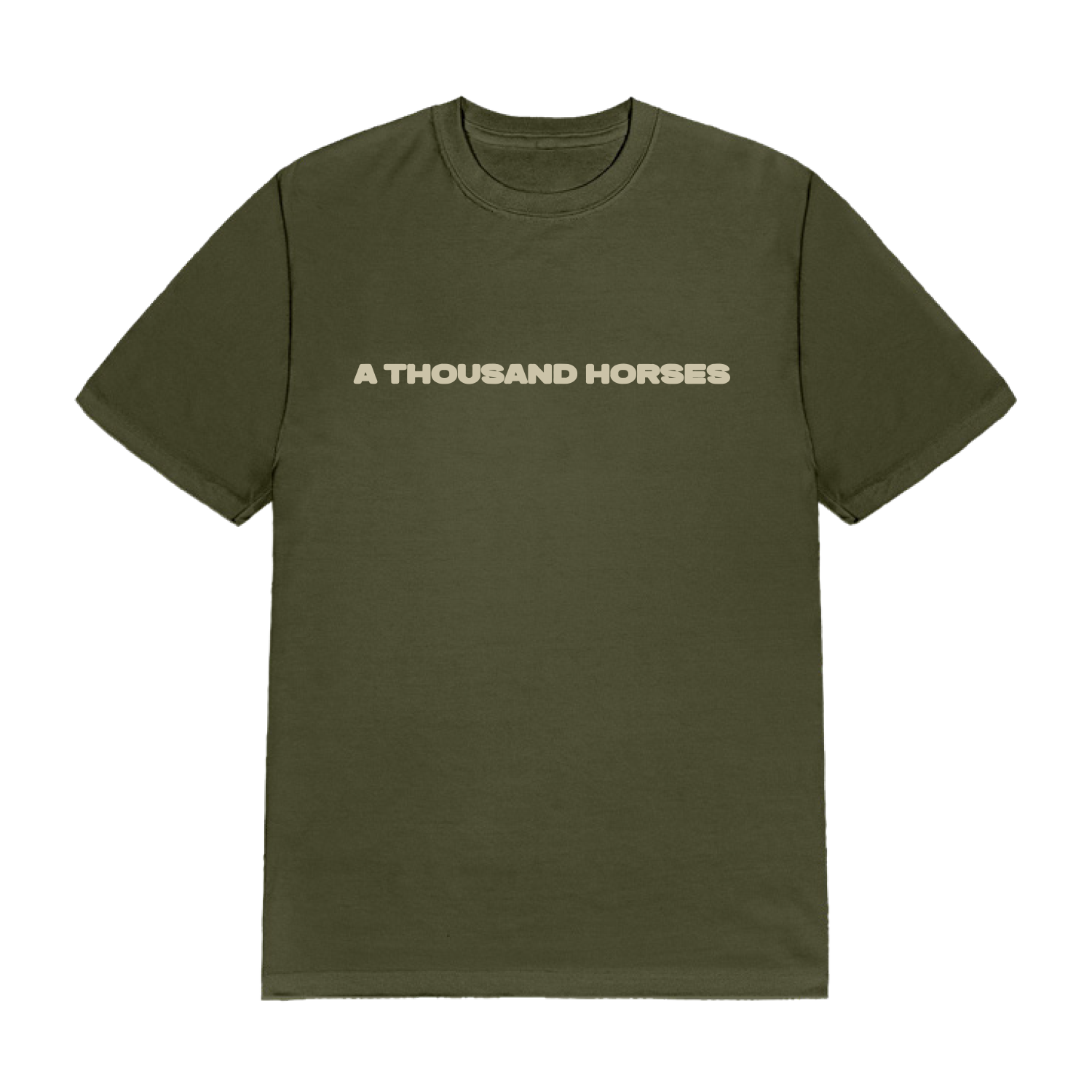 A Thousand Horses - Green Star Tee