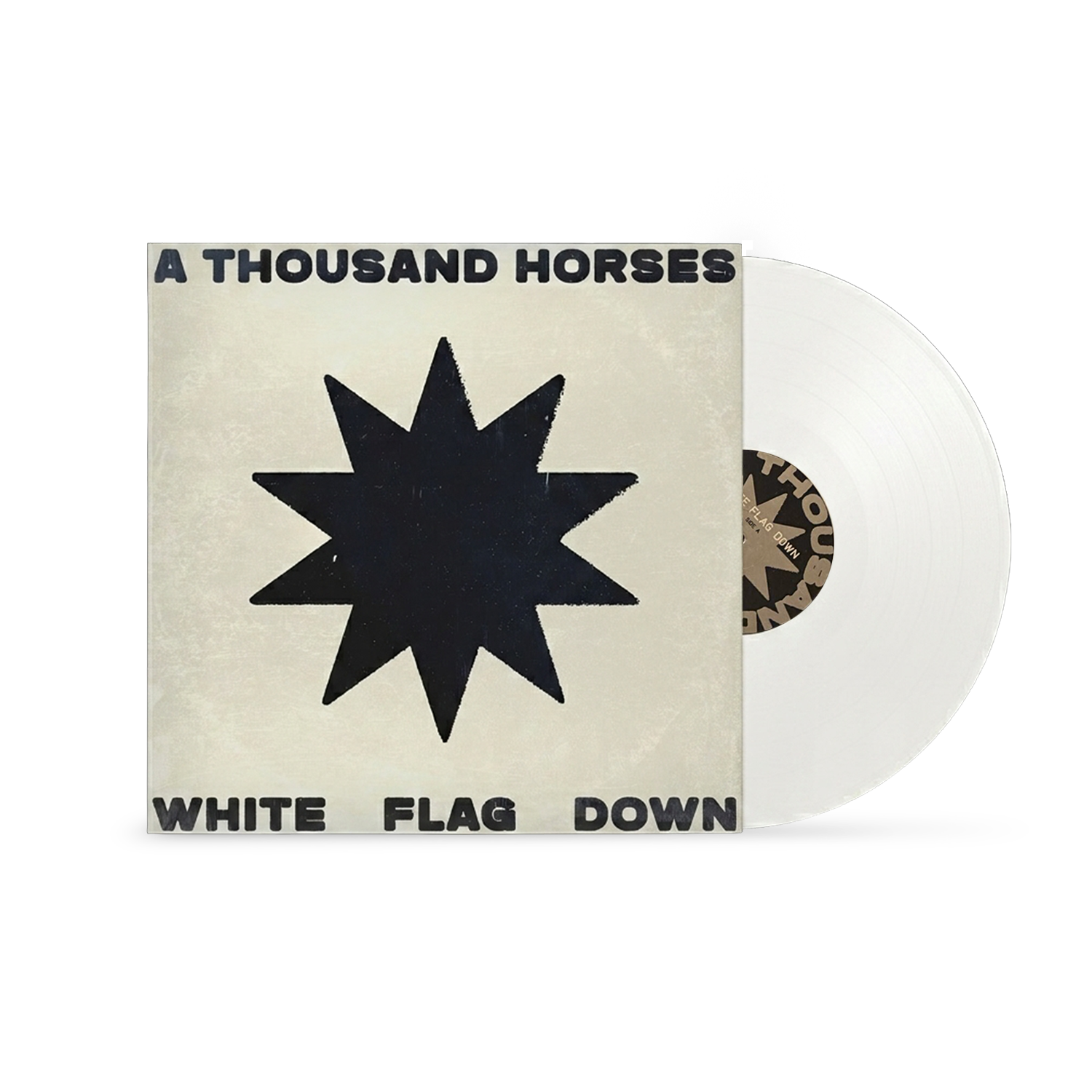 A Thousand Horses - White Flag Down 12" Vinyl - White