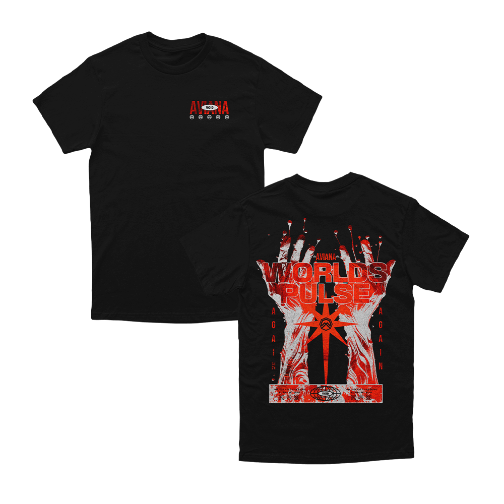 Worlds Pulse Tee Black