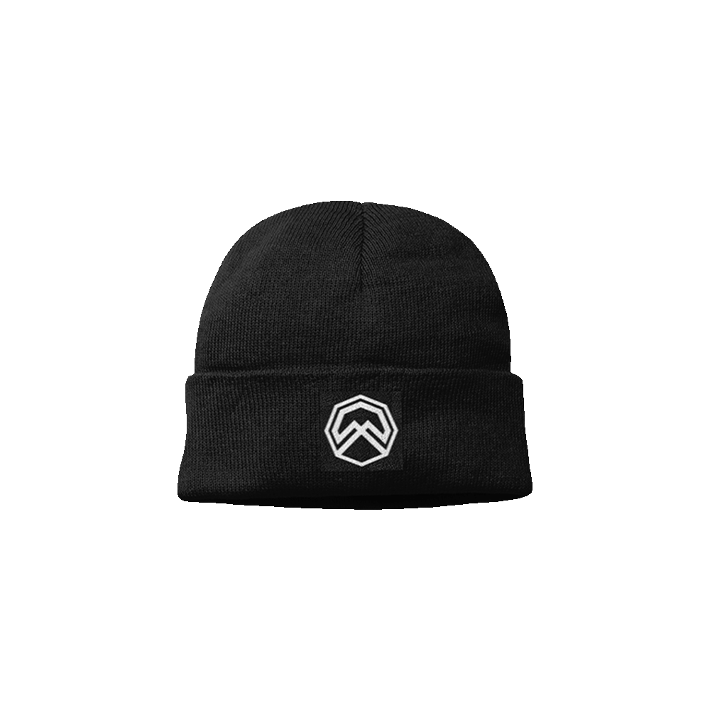 Emblem Beanie Black