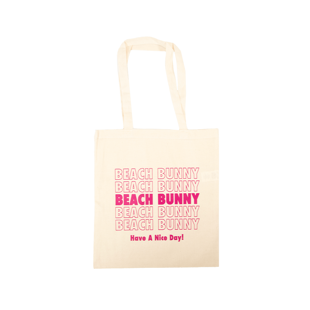 Beach Bunny - Have a Nice Day Tote Bag - Natural