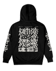 Intervals -  REPEAT Black Hoodie