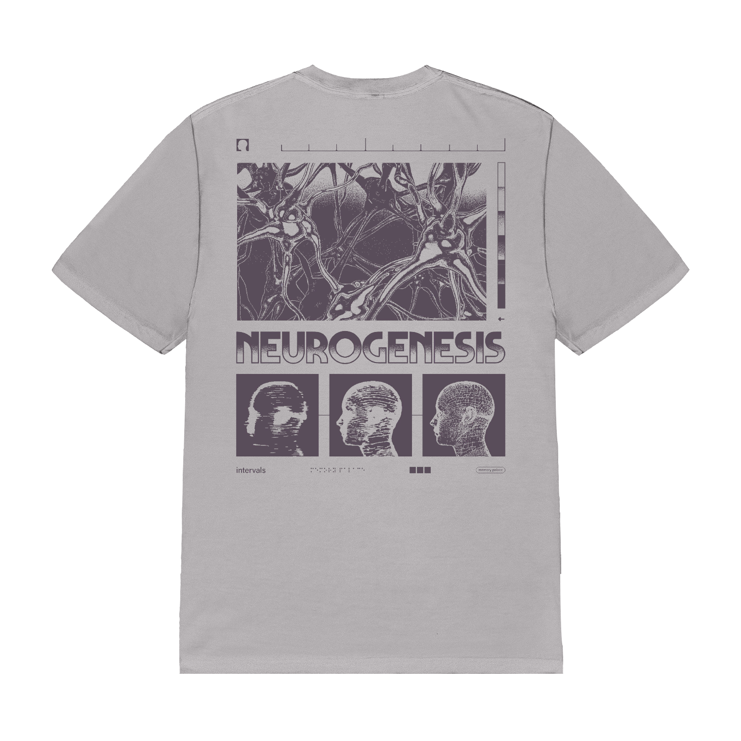 Intervals - Neurogenesis Grey Tee