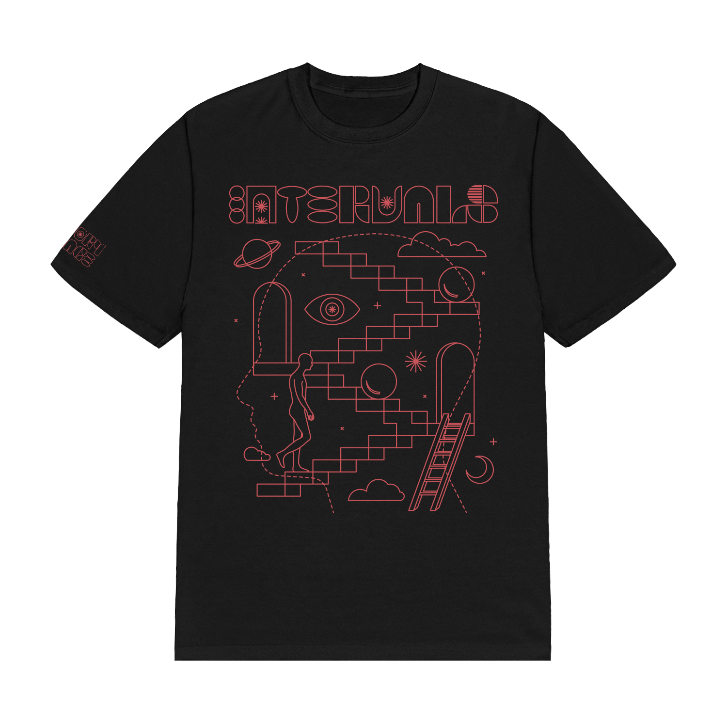 Intervals - Surrealism Black Tee