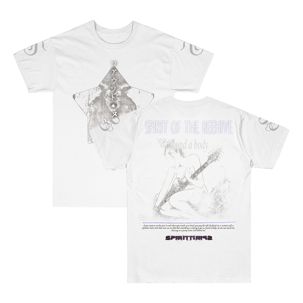 Spirit Of The Beehive - Found A Body Tee - White