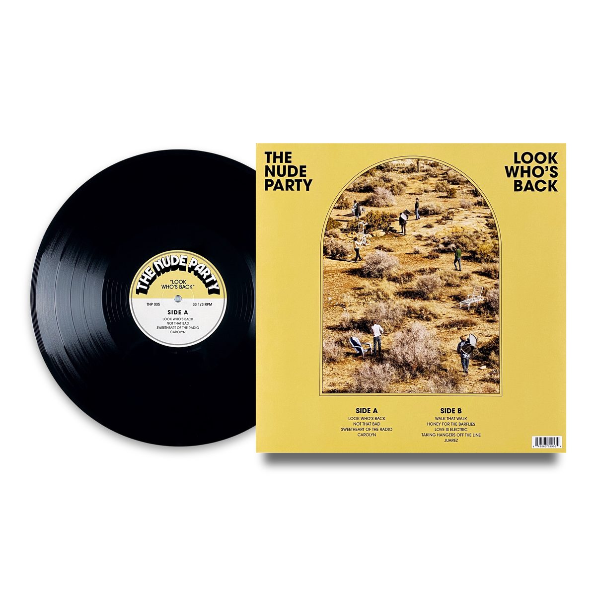 The Nude Party - Look Who's Back 12" Vinyl (Black)