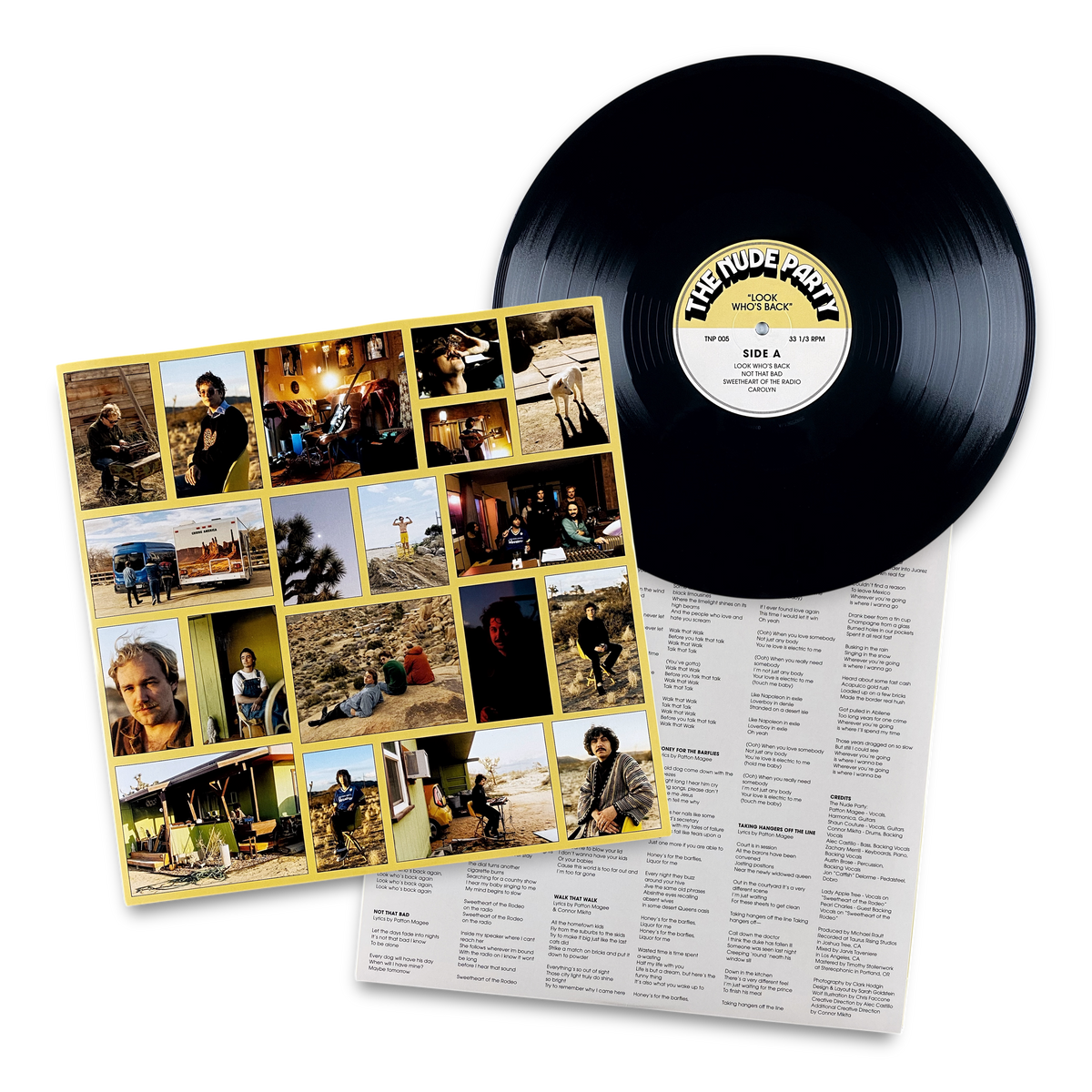The Nude Party - Look Who's Back 12" Vinyl (Black)