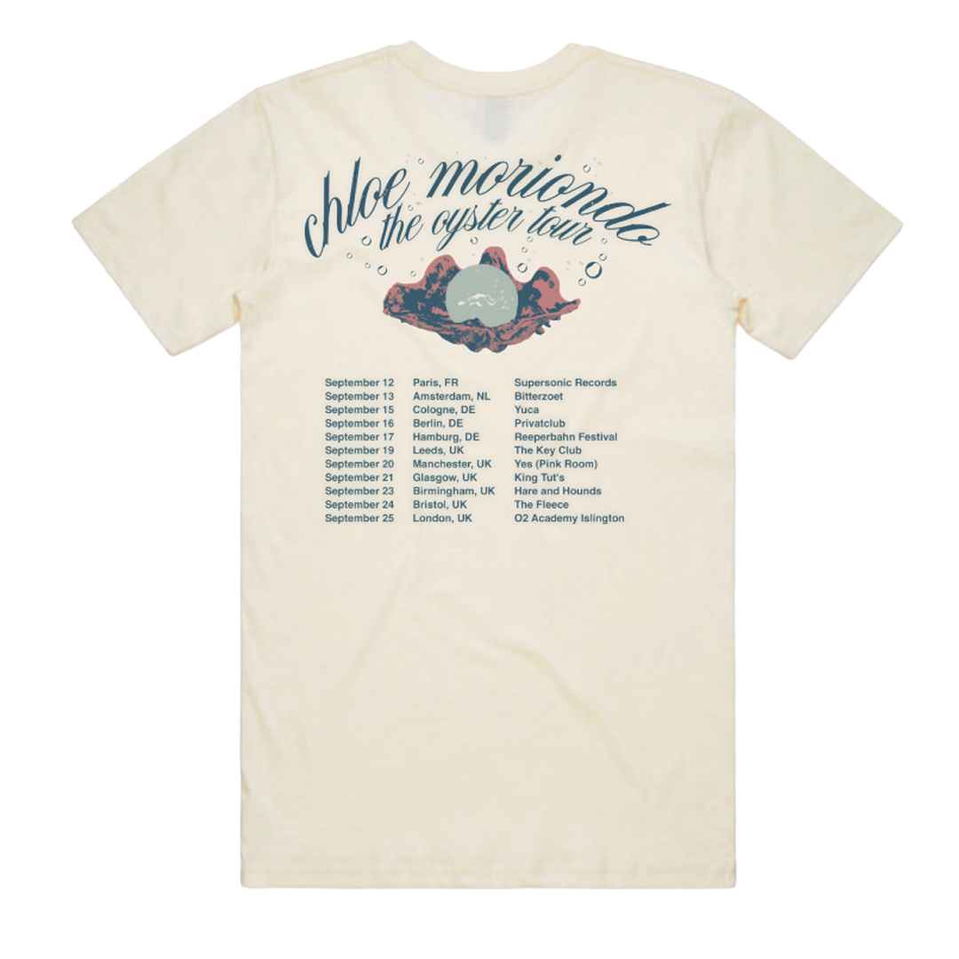 Chloe Moriondo - Oyster Tour Tee (Natural)